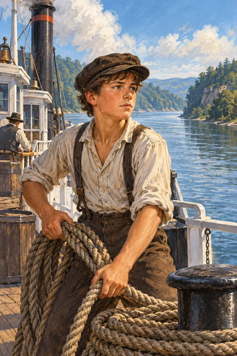 Randy of the River; Or, The Adventures of a Young Deckhand